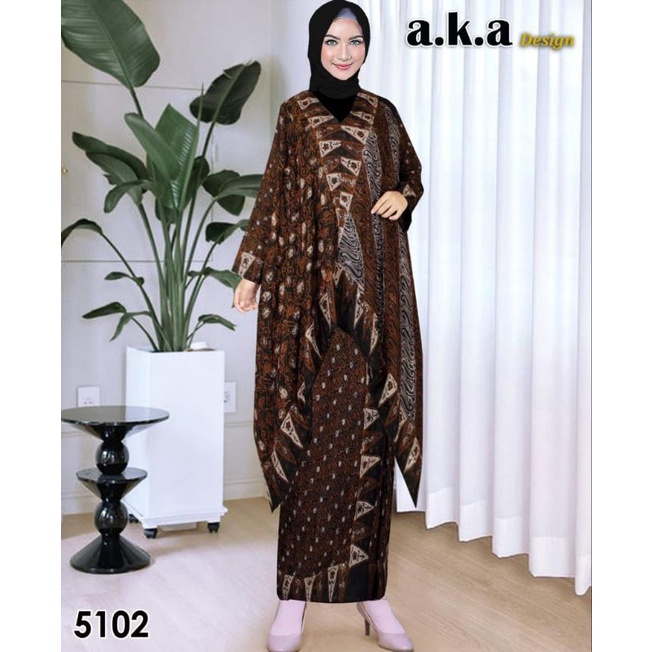 Stelan rok beby sutra / semi sutra fit xl set batik sutra viscose terbaru Audrey