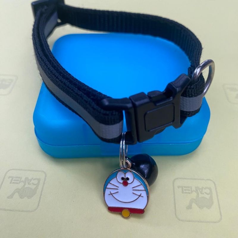 [ VIRAL ] KALUNG KUCING LIONTIN KARAKTER &amp; LONCENG BISA NYALA DALAM GELAP