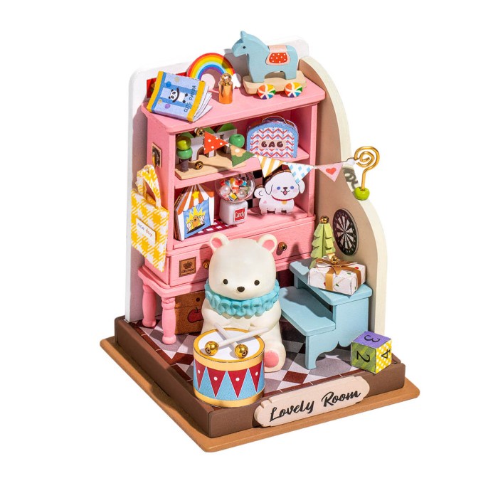 ROLIFE Robotime Rolife Childhood Toy House DIY Miniature House DS027 Hobby And Toy Collection