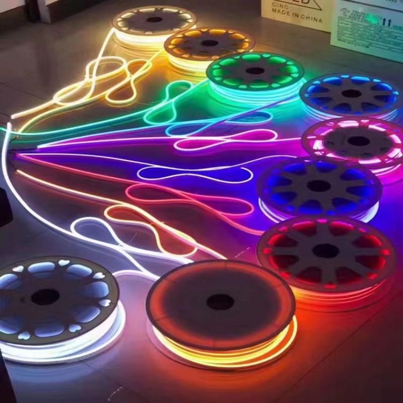 MTE LAMPU LED STRIP NEON FLEX SELANG 220V IP65 METERAN FLEXIBLE WATERPROOF(LAMPU TIKTOK)