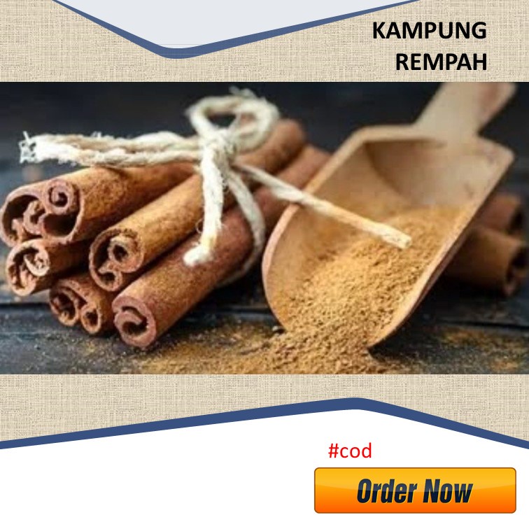 

ORIGINAL Batang Kayu Manis Asli Cinnamon Stick 50 gr Rempah Rimpang