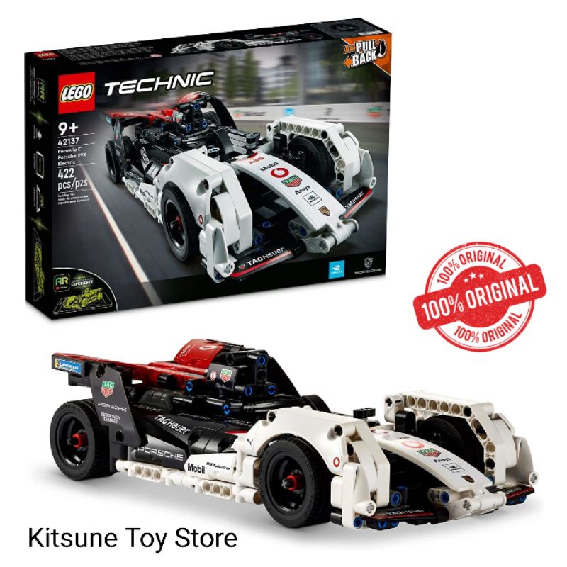 Lego Technic 42137 Formula E Porsche 99X Electric Original - Mobil
