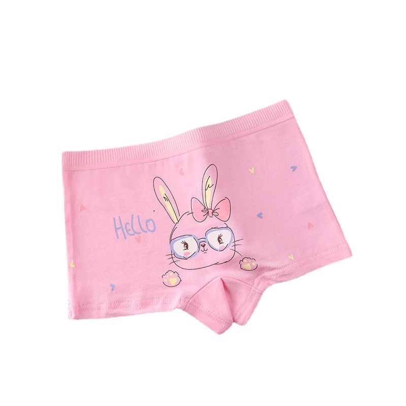 Celana Dalam CD Anak Perempuan 4 in 1 ( 4 Pcs / Bgks ) / Kolor Sempak Anak Cewek/ Celana dalam Anak cewek/ CD Anak Anak Celana Dalam Boxer Anak Perempuan