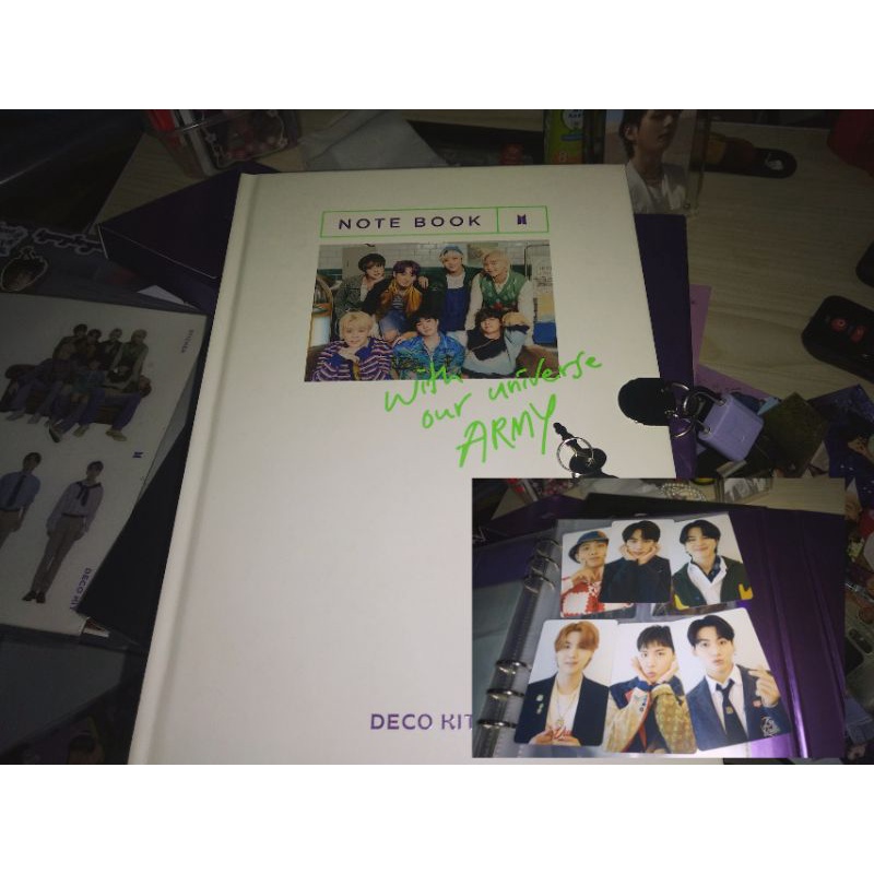 notebook deco kit bts (OFFICIAL)