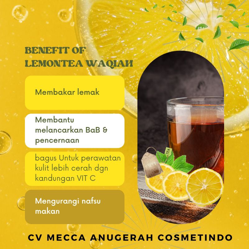 

lemon tea waqiah