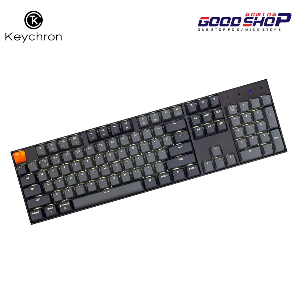 Keychron K10 FULL SIZE WHITE Backlight GATERON Mechanical Hot-Swap