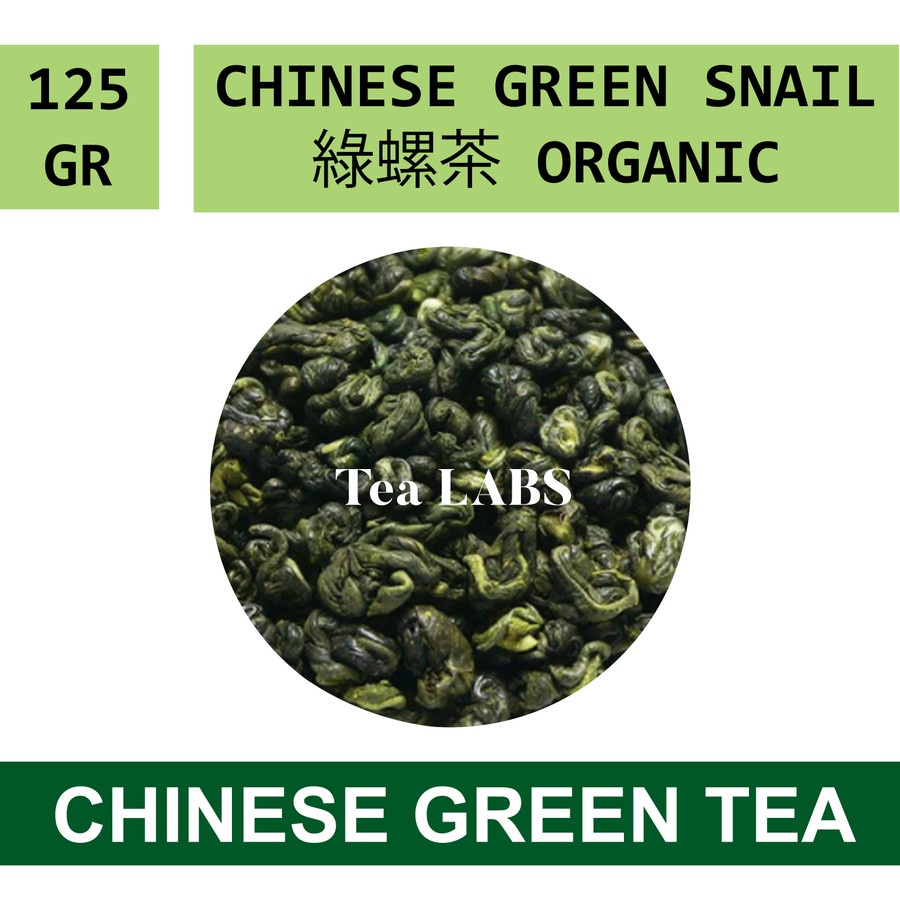 

Teh Hijau Chinese Green Tea Organik / Premium Snail Green Tea 125 GRAM