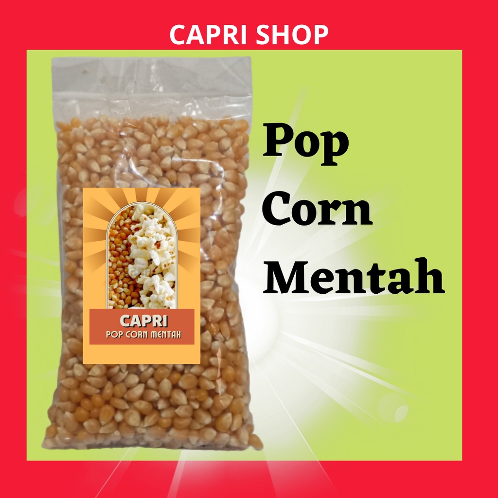 Pop Corn Mentah Import  Biji Pop Corn Jagung Pop Corn 250 gram