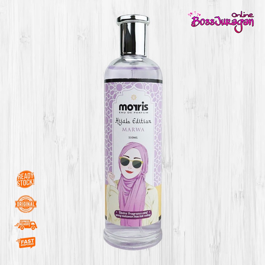 (BOSS) Morris Parfum Cewek Hijab Version 110 ml