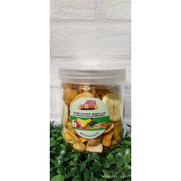 

KERIPIK MIX BUAH LEGIT CRISPY ISI KEMASAN TOPLES 500ml