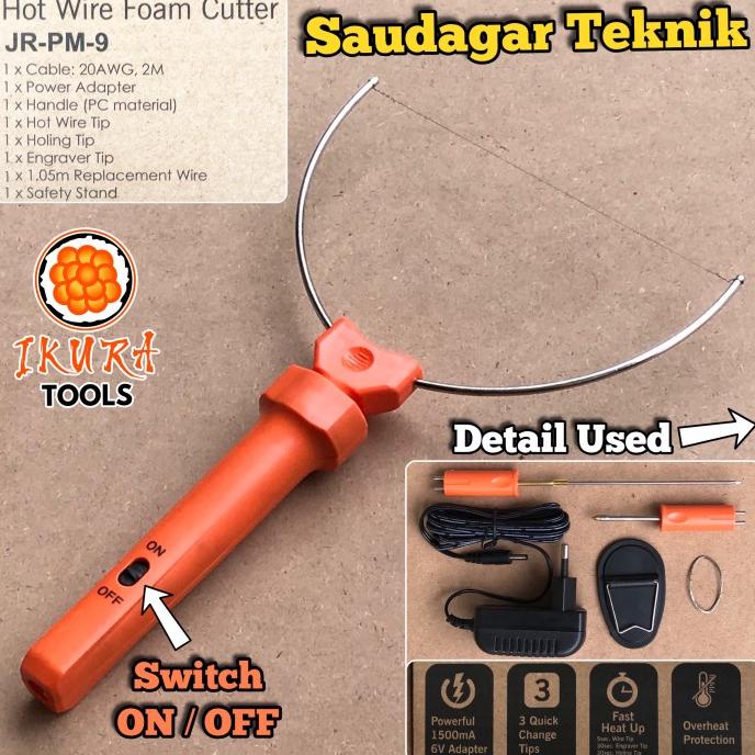 

Styrofoam Cutter Alat Pemotong Gabus Busa Kualitas Baik