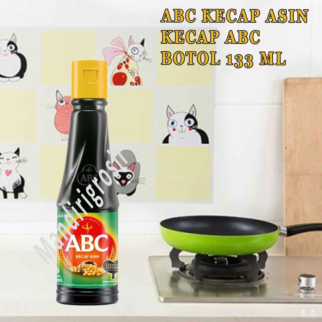 

Kecap Asin Kedelai * Abc * Kecap Asin Botol Serbaguna * 131ml