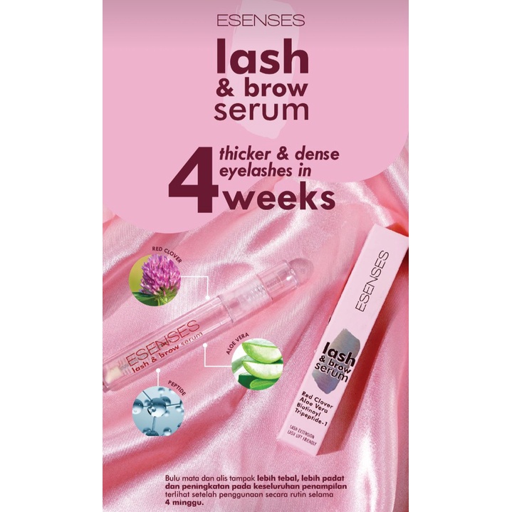 READY Esenses Lash &amp; Brow Serum | Serum Penumbuh Bulu Mata