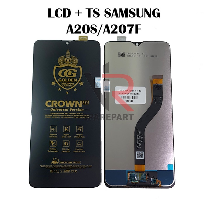 LCD SAMSUNG A20S / A207F FULLSET TOUCHSCREEN