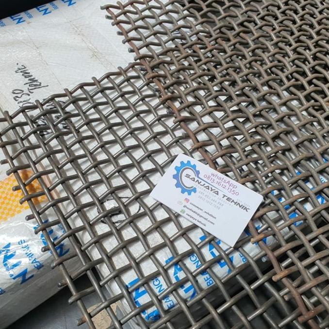 Screen Stone Crusher Kawat Wire Mesh High Carbon Steel