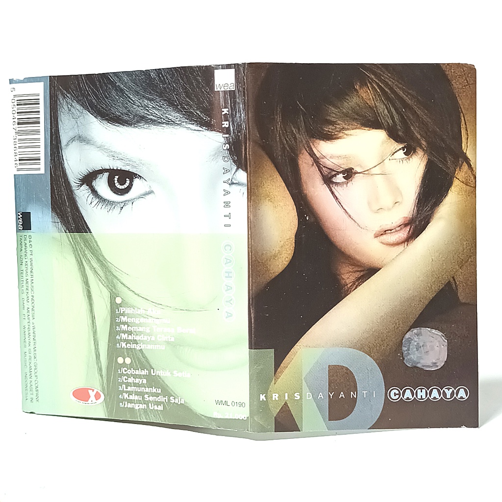 kaset tape Krisdayanti Cahaya open sealed versi 2