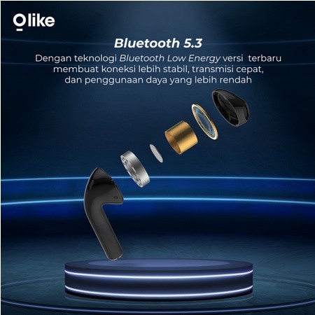 Olike Deep Bass True Wireless Earphone Bluetooth 5.3 TWS T101