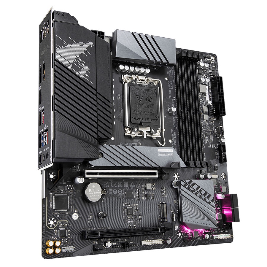 Gigabyte B760M Aorus Elite (LGA1700, B760, DDR5, USB3.2 Type-C, SATA3)