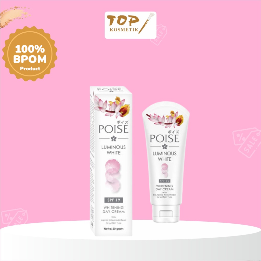 ~TOP~ POISE DAY CREAM LUMINOUS WHITE SPF19 20GR
