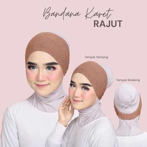 INNER HIJAB RAJUT BANDANA PITA