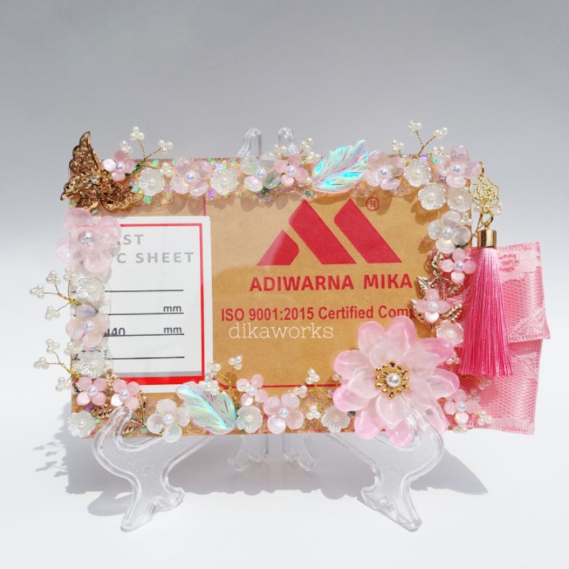 CUSTOM Deco Acrylic Frame Korean Style for Photocards