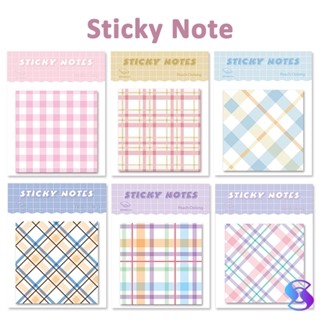Memo Sticker NOTE /Catatan Tempel Bergaris Warna-Suning Mall