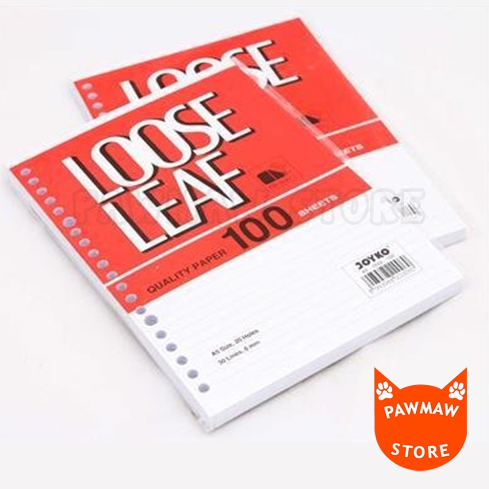 

Loose Leaf Joyko B5 100 Lembar ( SET )