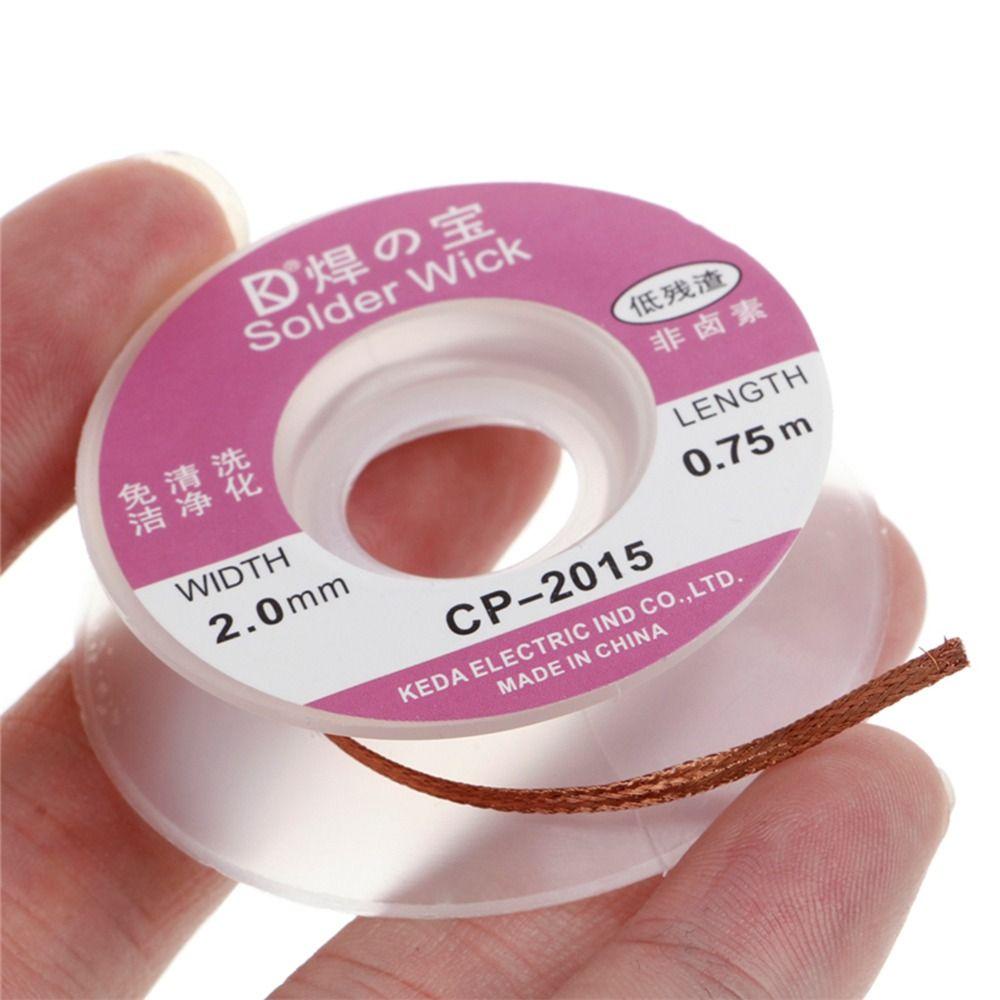 TOP 5pcs 1.5Meter Desoldering Wick Braid Durable Flux Repair BGA Repair Tool Wick Wire