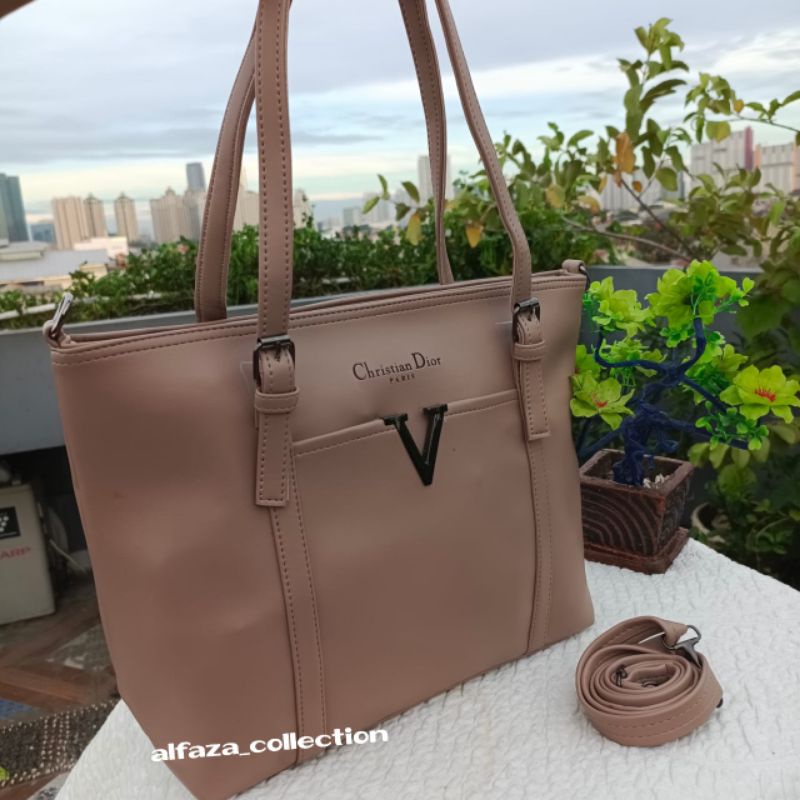 Alfaza tas Tote bag wanita terbaru V