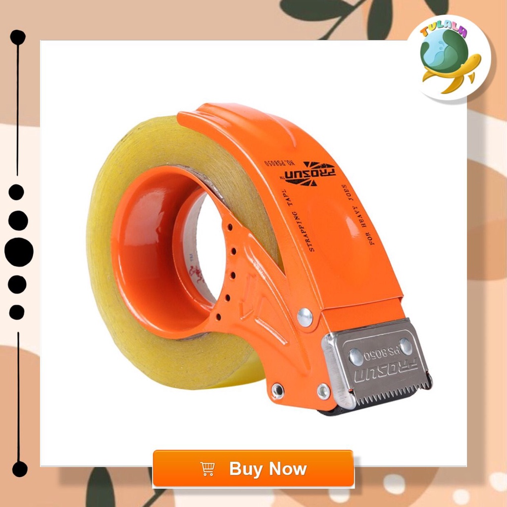 [TULALA SHOP]Pemotong Lakban Jumbo/Tape Dispenser Besi / Tape Cutter Besi /Pemotong Lakban Jumbo bahan besi/