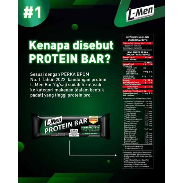 L- Men Isopower / L-Men Bar / L-men Protein Crunch BBQ Beef L-Men High Protein Crunch BBQ Beef