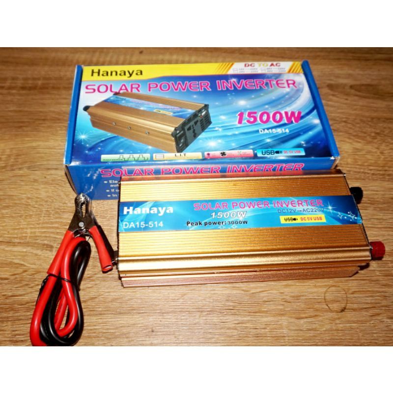 Inverter 1500watt untuk merubah arus dc ke ac