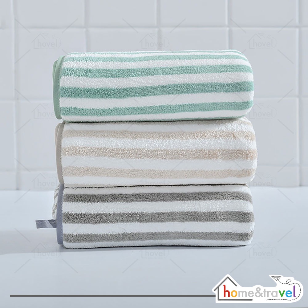 HOVELSHOP Handuk Mandi Microfiber Dewasa Jumbo Lembut Tebal Quick Dry Bath Towel Premium