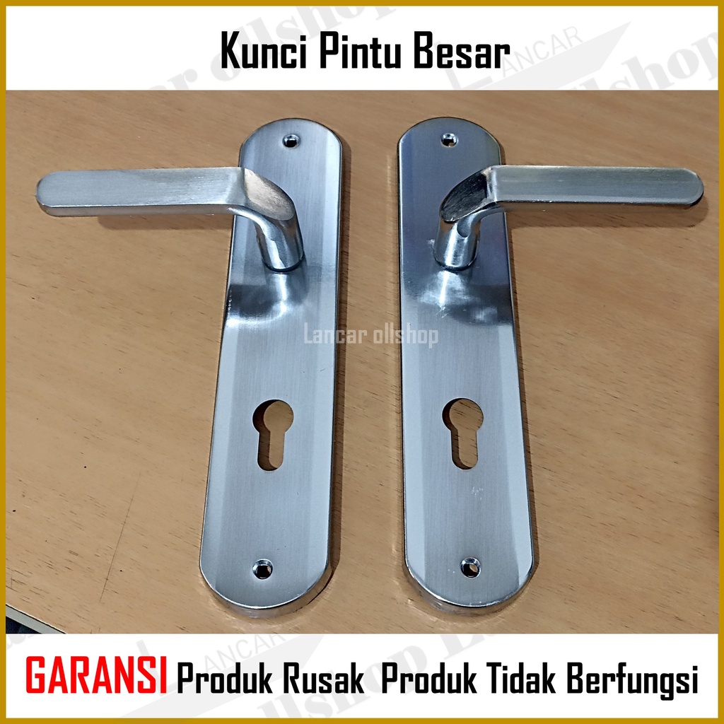 Kunci Pintu Besar Gagang Babet 21 gp/ Handel Pintu Besar / Handle Kunci Pintu Rumah Set