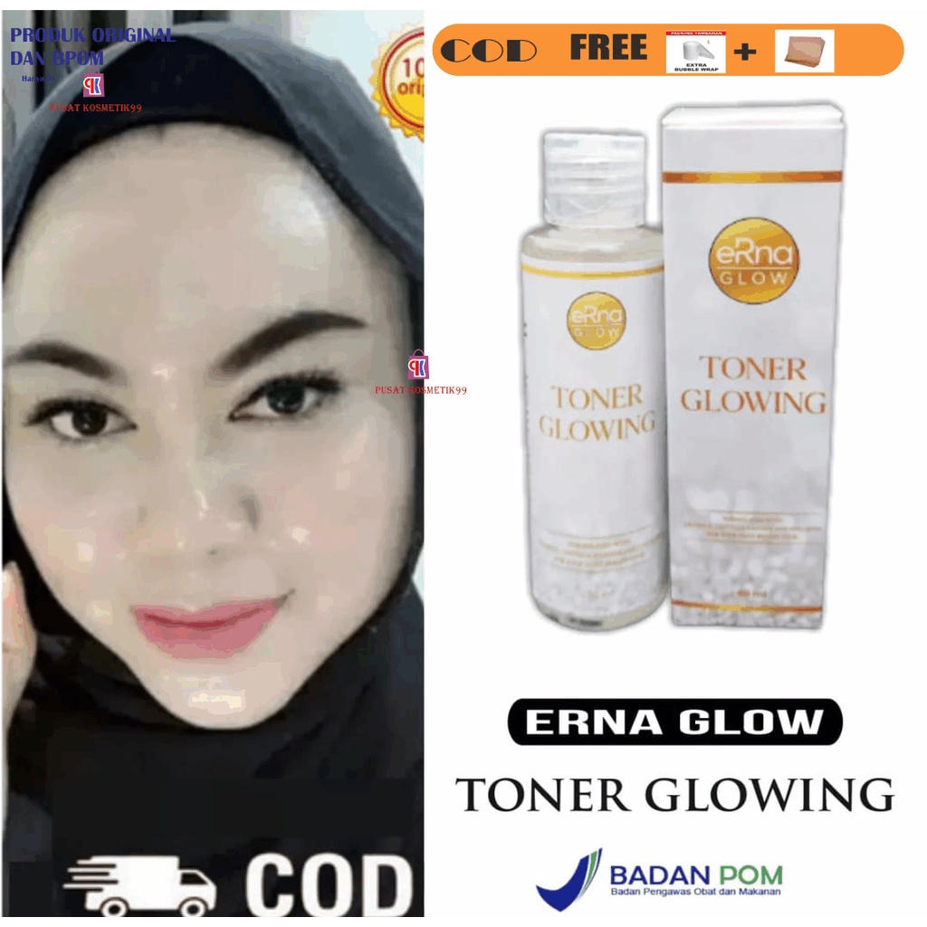 glowing dalam 7hari toner erna bpom toner pencerah wajah erna malaysia erna whitening / toner atasi 