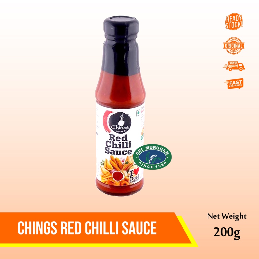 

CHINGS RED CHILI SAUCE 200 GM