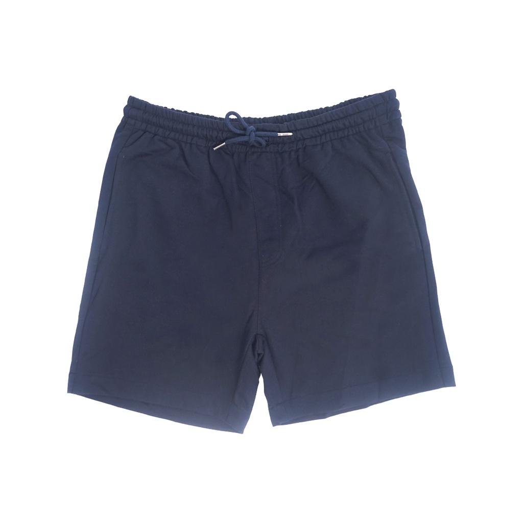 PLAIN Short SweatPants - Navy