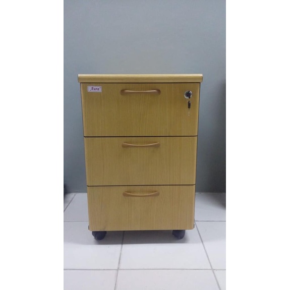 Laci Drawer / Laci Sorong Meja Kantor Aura Amp 303 (Cental Lock)