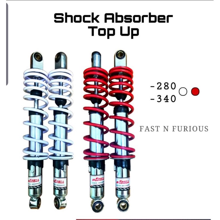 Shock Shockbreaker bebek TOP UP 340 supra Kharisma Revo &amp; 270 Jupiter Force 1 vega