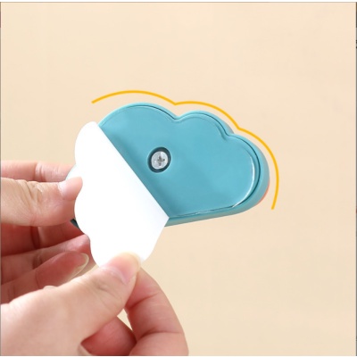 ⭐️𝐈𝐇𝐒 𝟔𝟏𝟕 𝐋𝐚𝐦𝐩𝐮𝐧𝐠⭐️Gulungan Kabel Tempel Dinding Bentuk Awan Klip Cable Holder Double Sided Paste Double Plug Winding