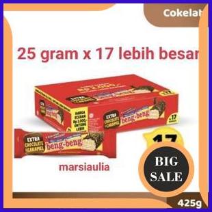 

perkakas Beng Beng 1 box isi 20 pcs x 20 gram Bengbeng Coklat Crispy caramel 2ZJN23