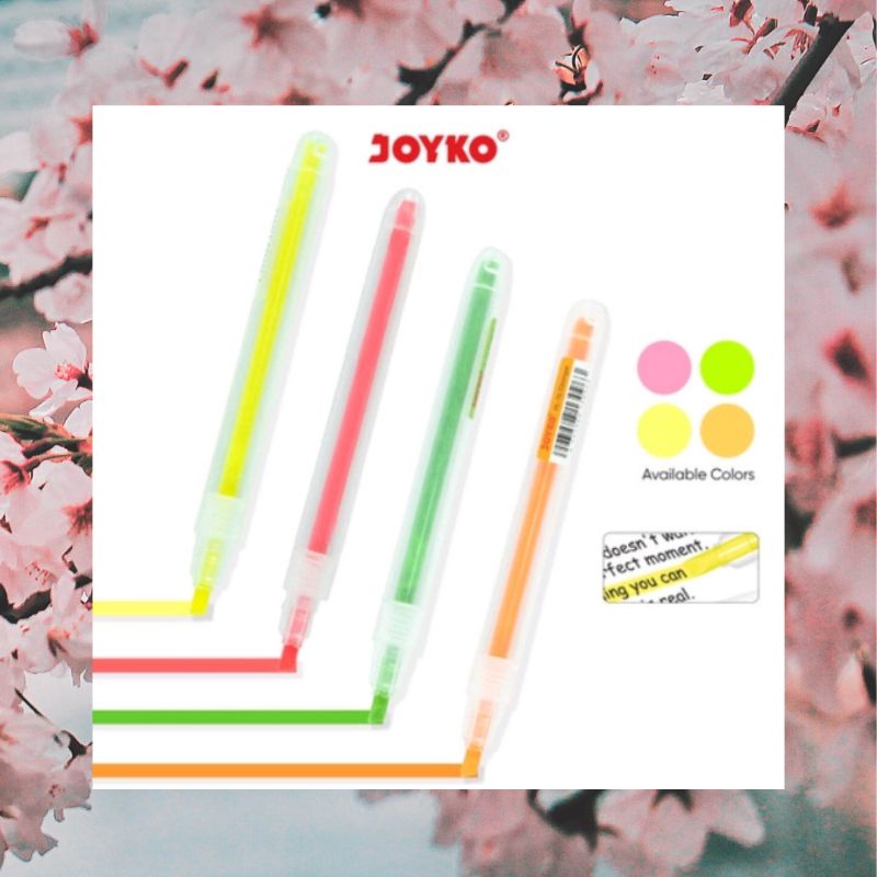 

Highlighter penanda berwarna Joyko