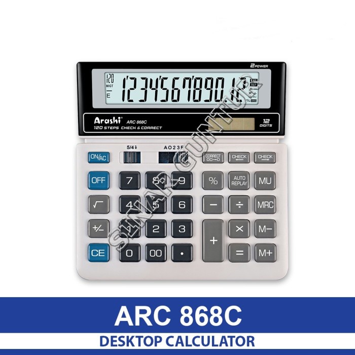 

best produk] Arashi Calculator ARC 868 C