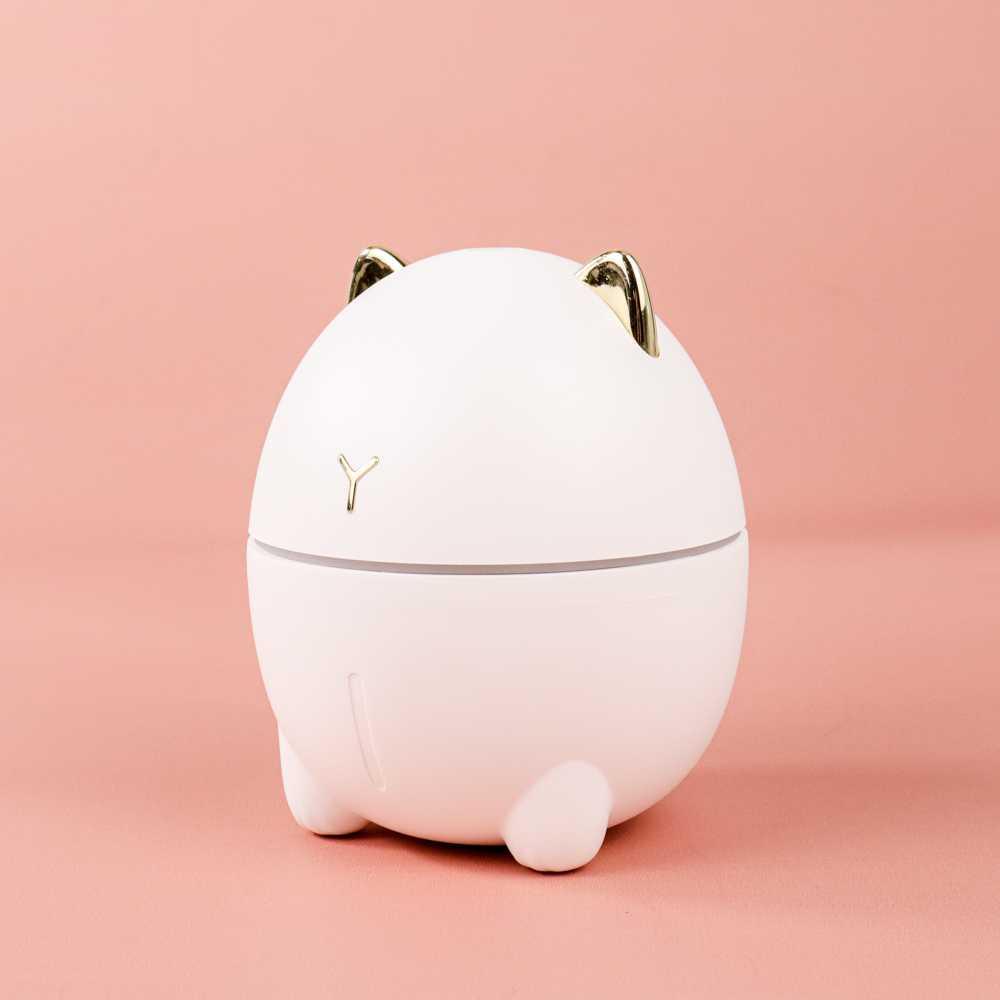 Taffware Dudu Cat Air Humidifier Ultrasonic Night Light 200ml - DDM-1