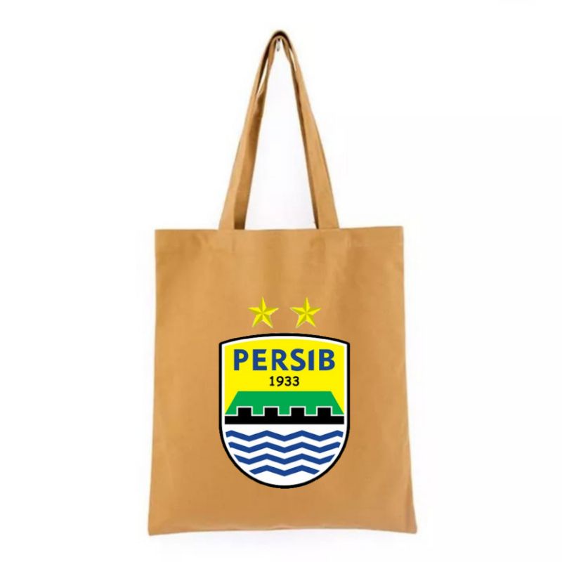 Tas Tote bag persib bandung Pria Wanita Pakai Resleting