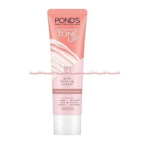 Pond's Instabright 40gr Tone Up Milk Cream Krim Untuk Wajah Cerah Seketika Pond Pond's Insta Bright Toneup