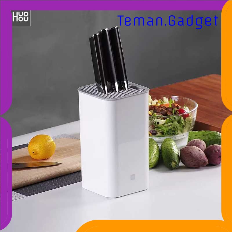 TG - DPR Huohou Tempat Pisau Dapur Universal Knife Holder Multi Slot - HU0050