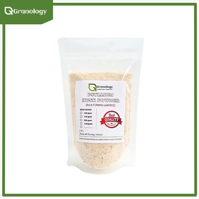 Psyllium Husk Powder / Bulk Forming Laxative (250 gram) by Granology