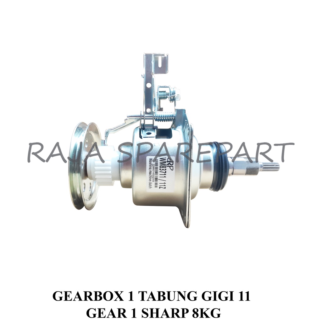 Gearbox Mesin Cuci/GEARBOX 1 TABUNG GIGI 11 GEAR 1 SHARP 8KG (3711)
