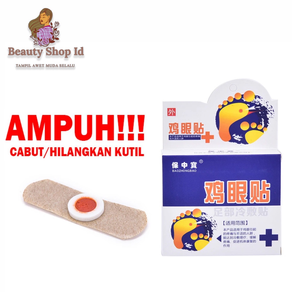 Beauty Jaya - Plester Obat Kutil Dan Mata Ikan 1 BOX ISI 6 PCS